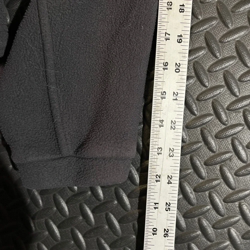 The North Face Red Gray Fleece Long Sleeve Full Zip Sweater Men's Size Small‎